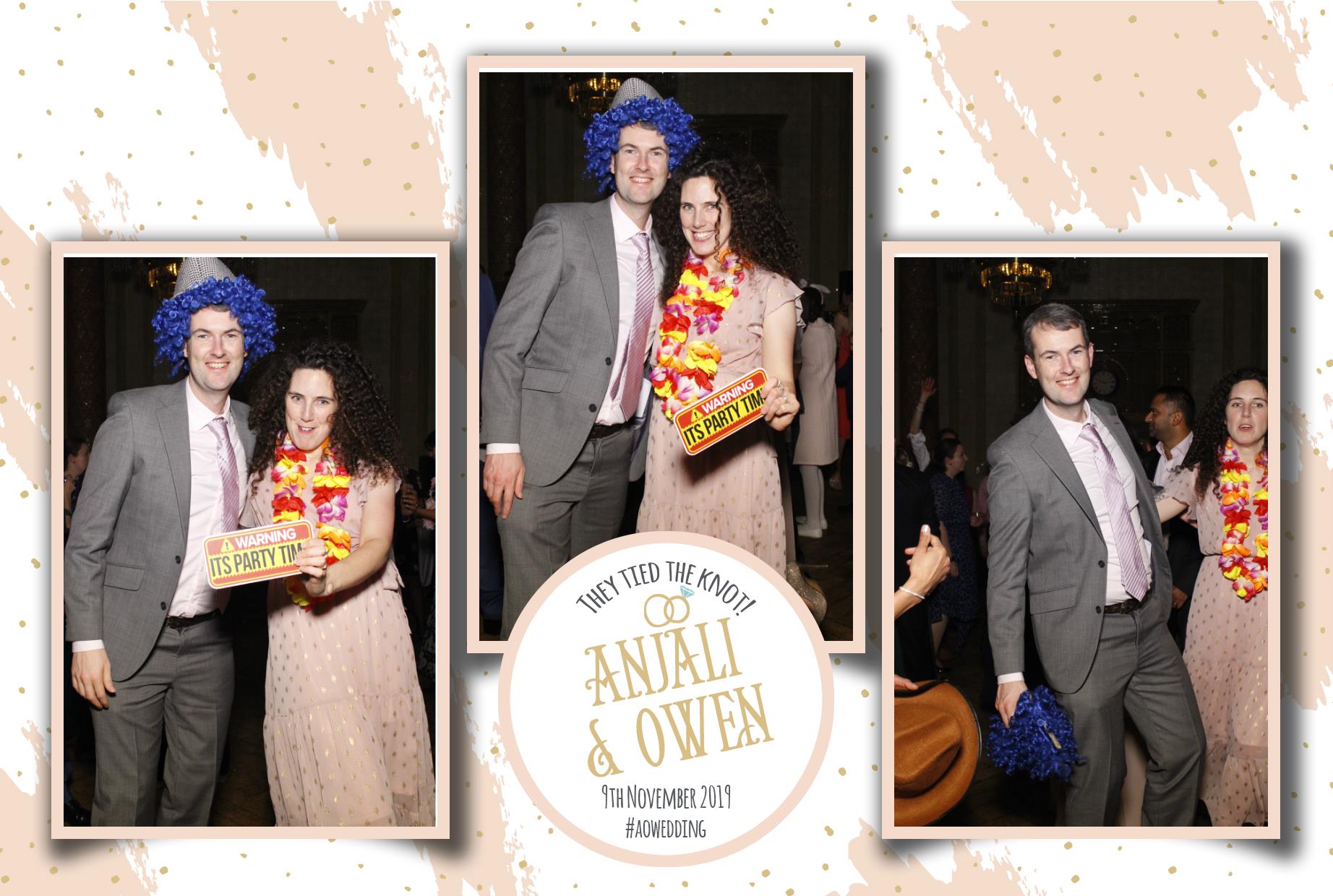 Anjali & Owen's Wedding | View more photos from the event at gallery.myphotoboothexperience.co.uk/u/MyPhotoBoothExperienceLtd/Anjali-Owens-Wedding